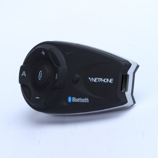 Vnetphone V5C 1200m Full-duplex intercom Hand-free Stereo Interphone Bluetooth Walkie-Talkie with FM for Referee 5 Users