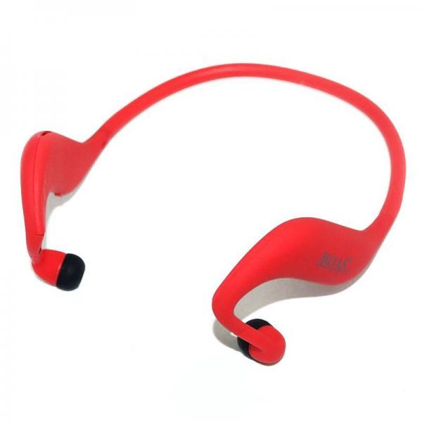 NEW BOAS-Sports Wireless Bluetooth V4.0 Wireless Stereo Headset Earphone with TF slot,FM function,RED