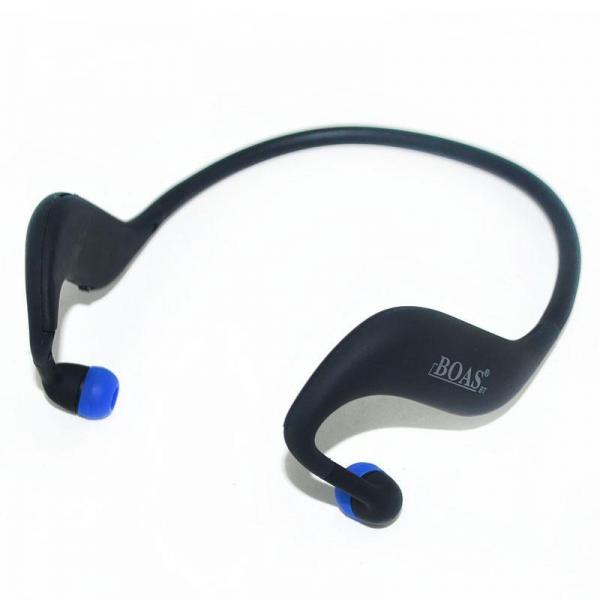 NEW BOAS-Sports Wireless Bluetooth V4.0 Wireless Stereo Headset Earphone with TF slot,FM function,black