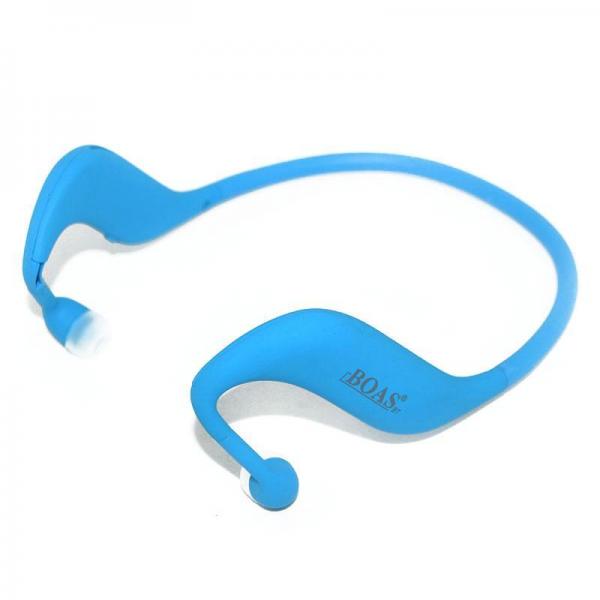 NEW BOAS-Sports Wireless Bluetooth V4.0 Wireless Stereo Headset Earphone with TF slot,FM function,blue