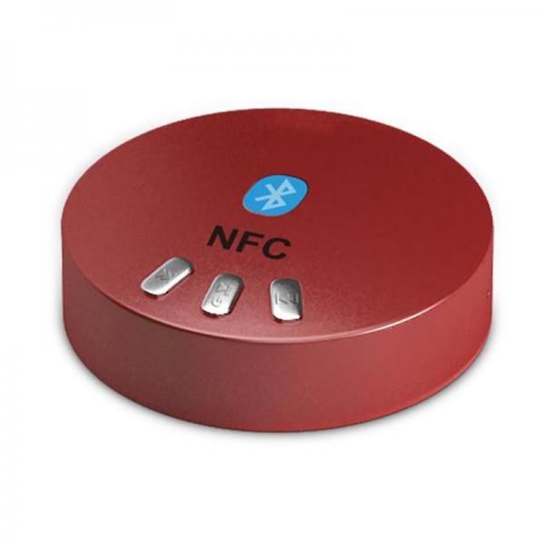 NFC Bluetooth V4.0 Stereo Audio Music Receiver adapter,red