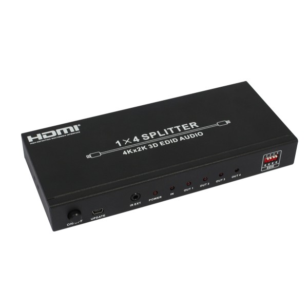 1X2/1X4/1X8 4Kx2K HDMI Splitter with Audio Extractor1X4