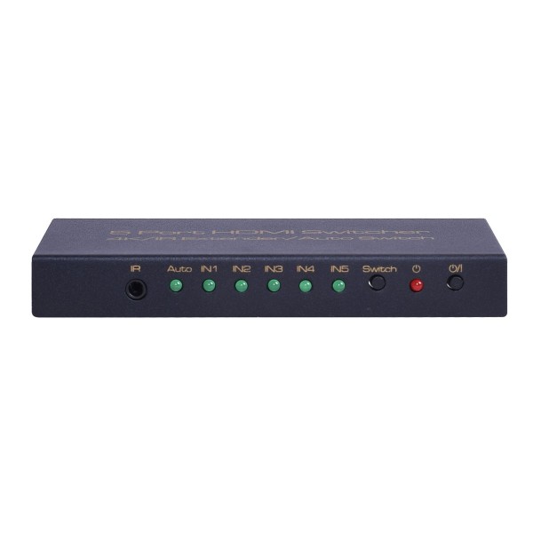 VOXLINK New 5 Port HDMI Switcher UK