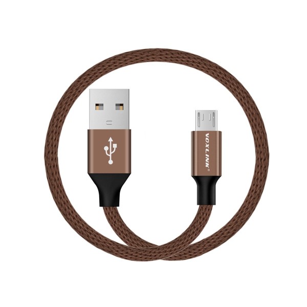 Voxlink Type C Cable MacBook Chomebook Xiaomi Nexus Letv Oneplus Nylon Braided Data Charging Wire Fast Charge USB 3.0 2.0 0.5m