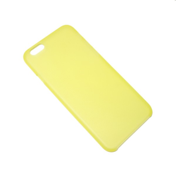 Ultra-Thin 0.3MM Moblie Cell Phone Cover/Cases 100% For Iphone 6 Case Shell Fit For 4.7inch iphone6 yellow