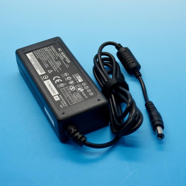 15V 4A 6.3x3.0mm plug 2-prong Toshiba Laptop AC Adapter