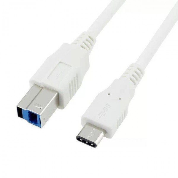 1M USB C-TYPE/USB3.0 BM Cable,White