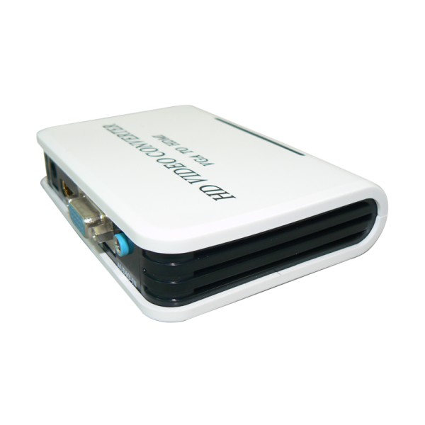 Hign performance VGA to HDMI Converter 1920x1080 white