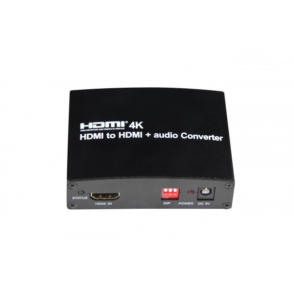 HDMI to HDMI+audio converter (Support 4Kx2K ,Optical/Coaxial/3.5mm audio out ,EDID management )