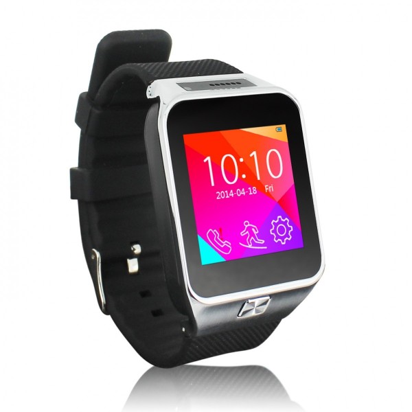 1.54 inch Touch Screen Smart Watch Phone with Single SIM MP3 Bluetooth,with SIM card/TF slot,camera