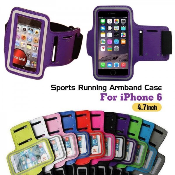 New Sports Running Armband Case Workout Armband Pounch For iPhone 6 4.7