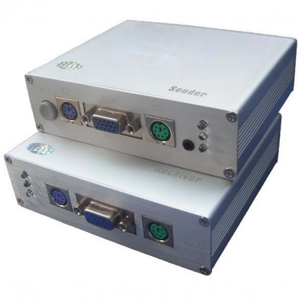 KVM Extension with lightning protection 200M