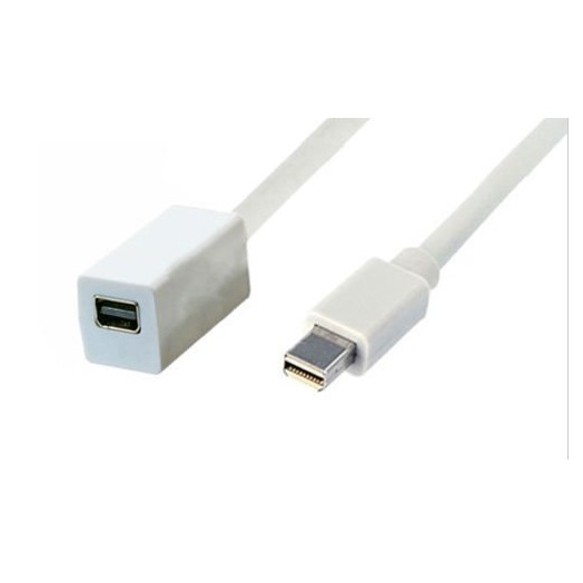 1.8m mini displayport male to female extension cable
