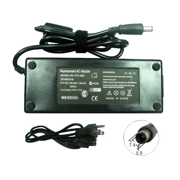 19.5V 6.7A 130W 7.4*5.0mm Laptop AC Power for Dell PA-1131-02D US