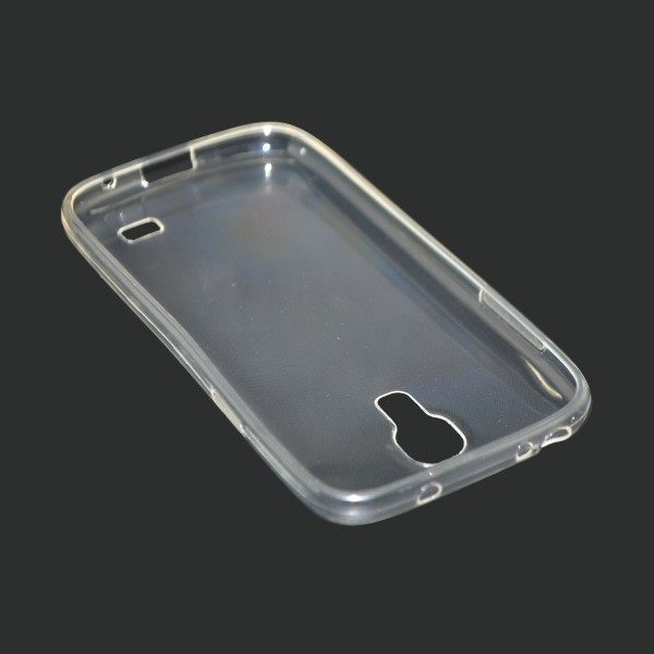 Ultra Thin Soft Silicon TPU Clear Phone Case For Samsung Galaxy S4 mini-green