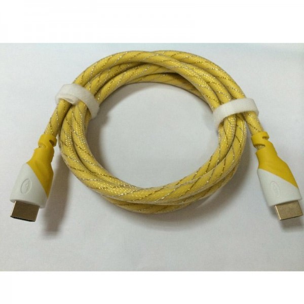 15M HDMI 2.0 Male to male gold plated cable Support 1080P 4K2K 3D Erthernet 24AWG With Nylon weave