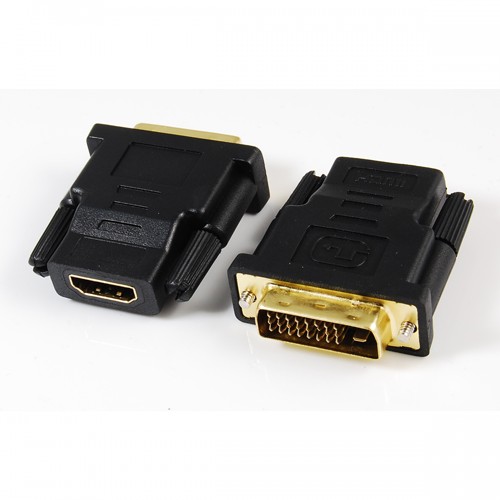 DVI(24+1)male to HDMI female adaptor 10-25