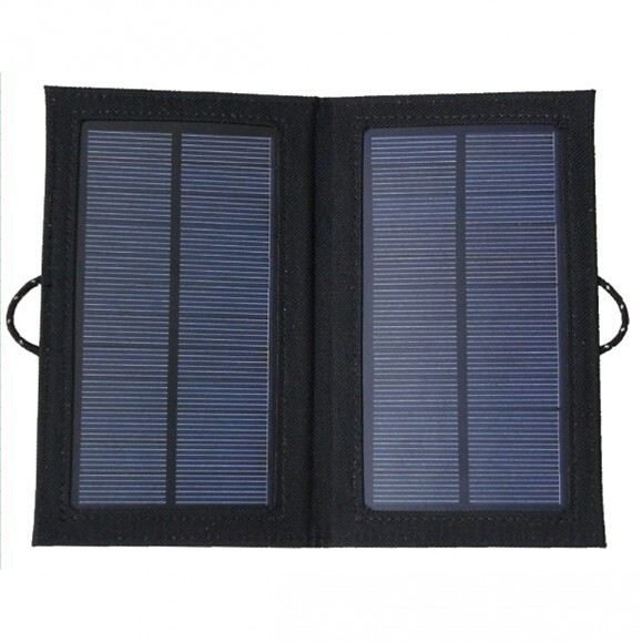 4W Outdoor Foldable Portable polycrystalline Solar Charger Bag Mobile Power Supply