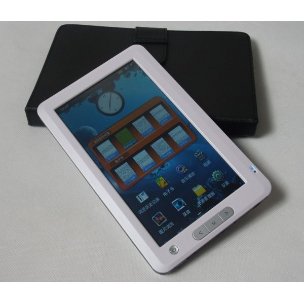 7 inch touch screen Digit keyboard ebook , white