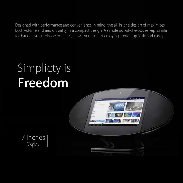 Pan Ocean 7 inch android tv box wifi bluetooth WLAN internet radio android 4.4.4 Dual core Camera Mic HDMI HD player