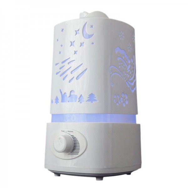 2015 Aromatherapy diffuser air humidifier LED Night Light With Carve Design Ultrasonic humidifier air Aroma Diffuser