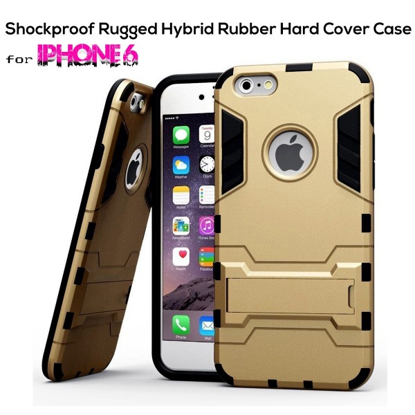 Shockproof Rugged Hybrid Rubber Hard Cover Case for iPhone 6 4.7inch