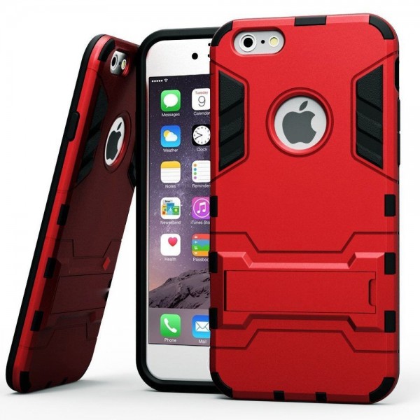 Shockproof Rugged Hybrid Rubber Hard Cover Case for iPhone 6 Plus 5.5