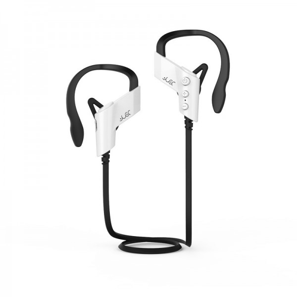 Bluetooth Headset Stereo V4.1 Wireless sport Headphone Earphone Built-in Mic Handfree,white