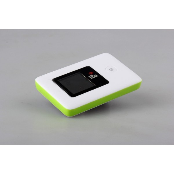 4G Multimode High Speed Mobile WiFi,Wireless router .FDD 1800 2100 frequency ,White+green