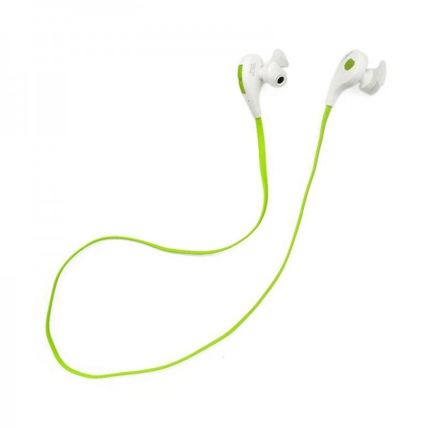 Nameblue brand Mini Stereo Wireless Bluetooth V4.0 Headset Sport Headphone Music Handsfree,white+green