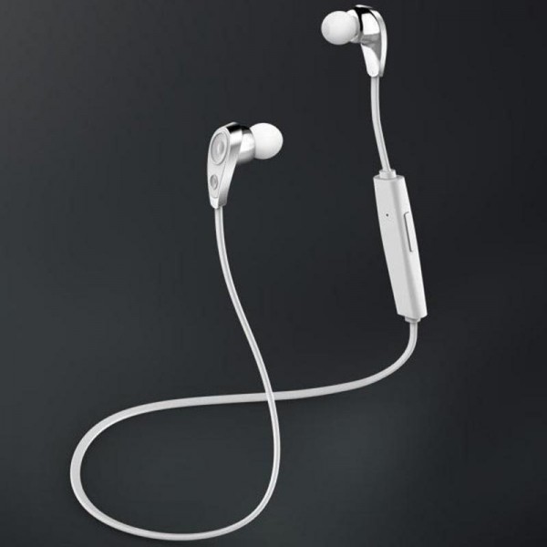 Bluedio Wireless Bluetooth V4.1 Earphone Sports Stereo Earbuds Sweatproof,white