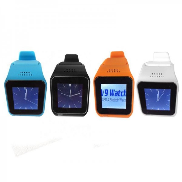 V9- GSM mobile phone Bluetooth intelligent Watch orange