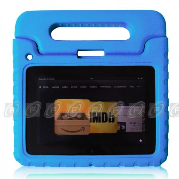 Kids Safe Friendly Proof Thick Foam Case Handle Stand for Kindle Fire HD 7