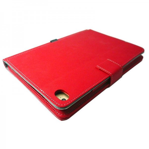 Wireless Bluetooth Keyboard PU leather Case Cover For Apple Ipad Air 2 /ipad 6,red