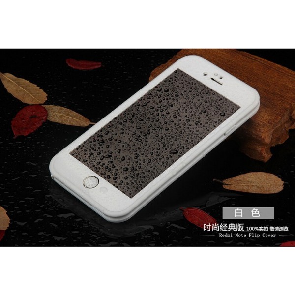 Waterproof Full Screen Window ,Touch Transparent View Case Cover,waterproof case for iphone 6 4.7inch,white