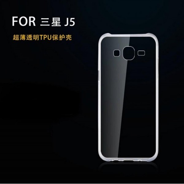 Ultra Thin Soft Silicon TPU Clear Phone Case For Samsung Galaxy J5