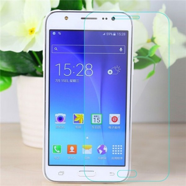 0.3mm arc edge Tempered Glass Screen Protector For Samsung Samsung Galaxy J7 J700F J700H-opp package