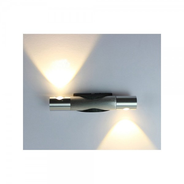 2W Moderne LED-Wandleuchte mit Streulicht Wandleuchte innen außen Wandbeleuchtung Wandlampe Flurlam,Warm white
