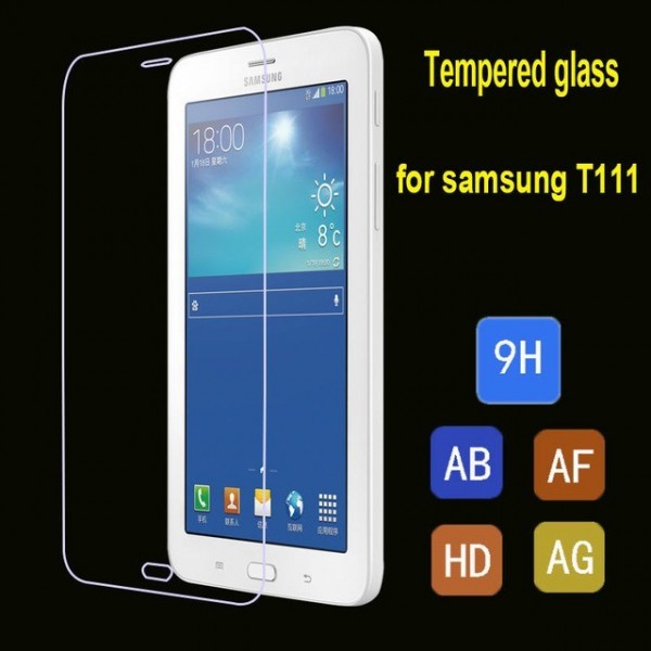 Glass For Samsung Galaxy Tab 3 Lite T110 T111 7inch Tablet 0.3mm tempered glass screen protector for Samsung Tab 3 Lite 7inch