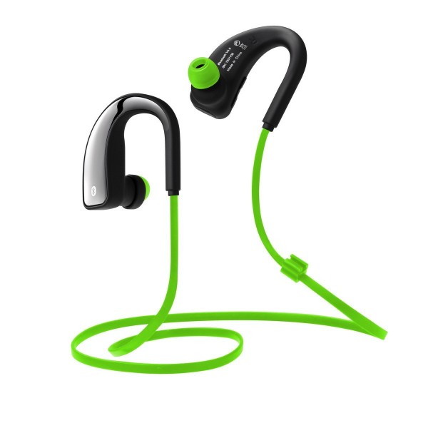 Sports Wireless Bluetooth V4.1 Stereo Headset Headphone for Mobile Phone ,green