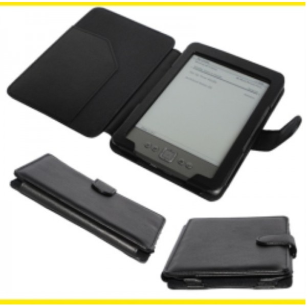 BLACK SILICONE CASE COVER FOR AMAZON KINDLE 4
