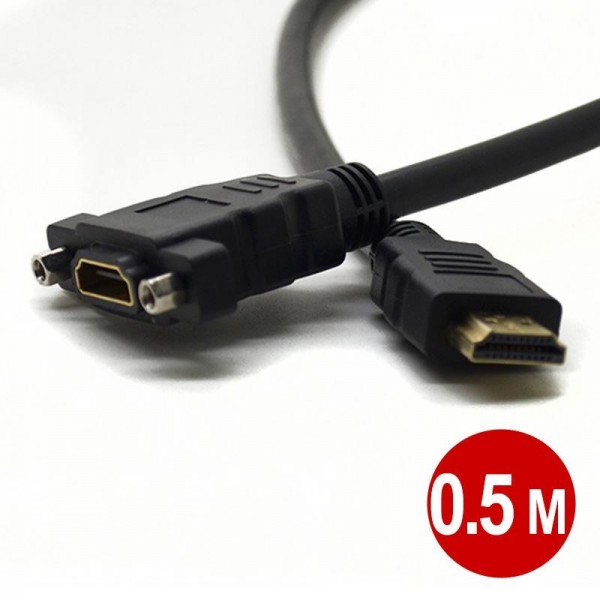 19+1 1.4V 50cm Male to Female HDMI cable