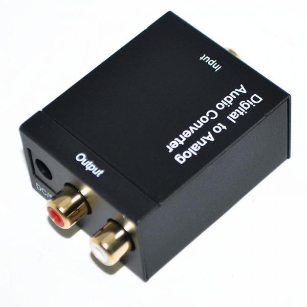 Mouse over image to zoom Digital-Optical-Toslink-or-SPDIF-Coax-to-Analog-L-R-RCA-Audio-Converter-Ada