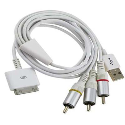 Cable  Ipod Touch on Av Tv Rca Usb Cable For Iphone Ipod Itouch Ipad 4g