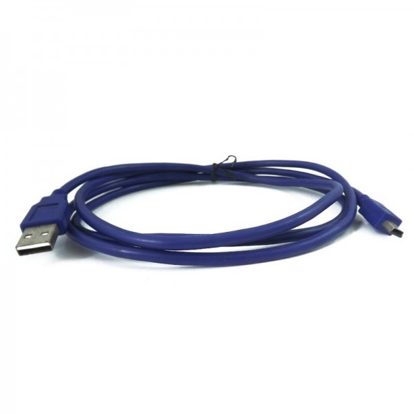 1.5m USB2.0 to miniUSB cable blue