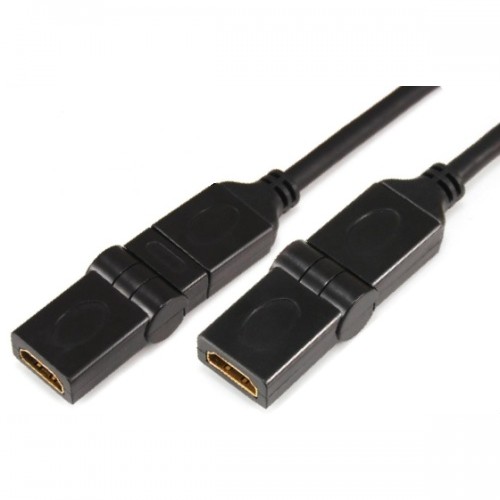 HDMI female(rotating 360°) to HDMI female(swing type) cable 11-X-046