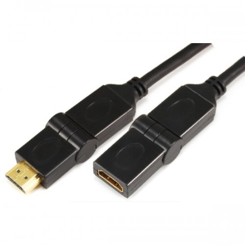 HDMI male(swing type) to HDMI female(swing type) cable 11-X-042