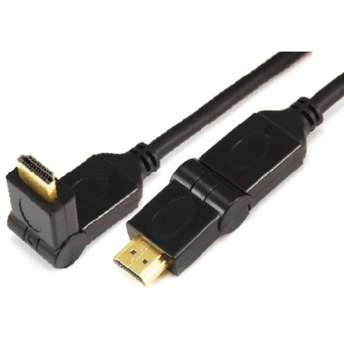 HDMI male(swing type) to HDMI male(swing type) cable 11-X-041