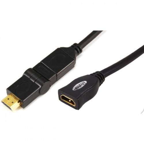 HDMI male(rotating 360°) to HDMI female cable 11-X-040