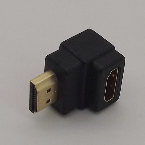 HDMI male to HDMI female adaptor angle type P-019